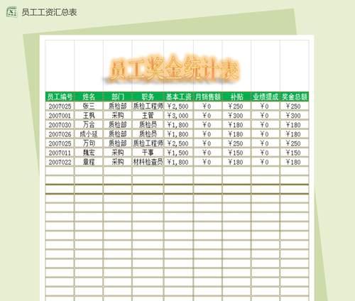 从零开始学习Excel表格制作的基本方法（掌握Excel表格的关键技巧）