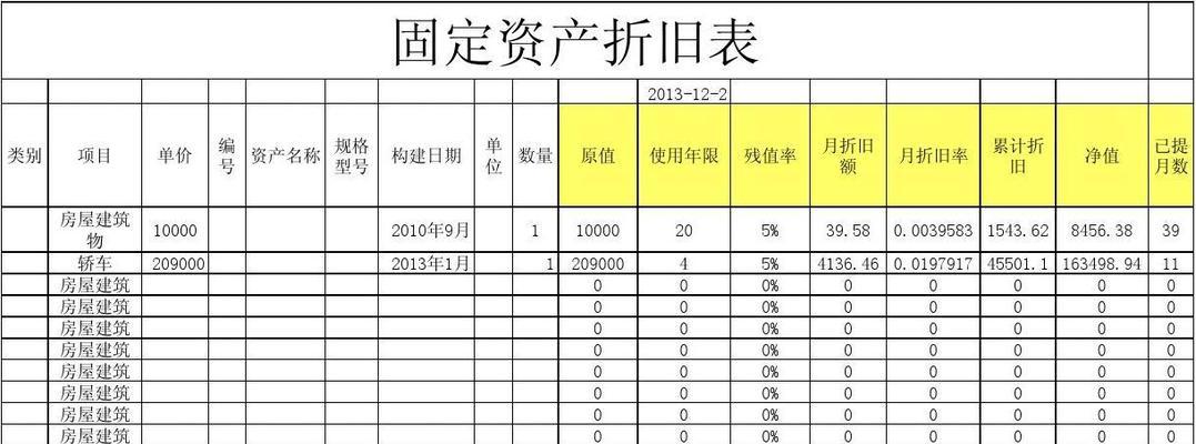 固定资产电脑折旧方法的选择及应用（如何合理选择和应用固定资产电脑折旧方法）